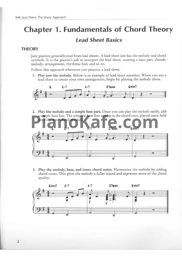 Ноты Neil Olmstead - Solo Jazz piano: The linear approach - PianoKafe.com