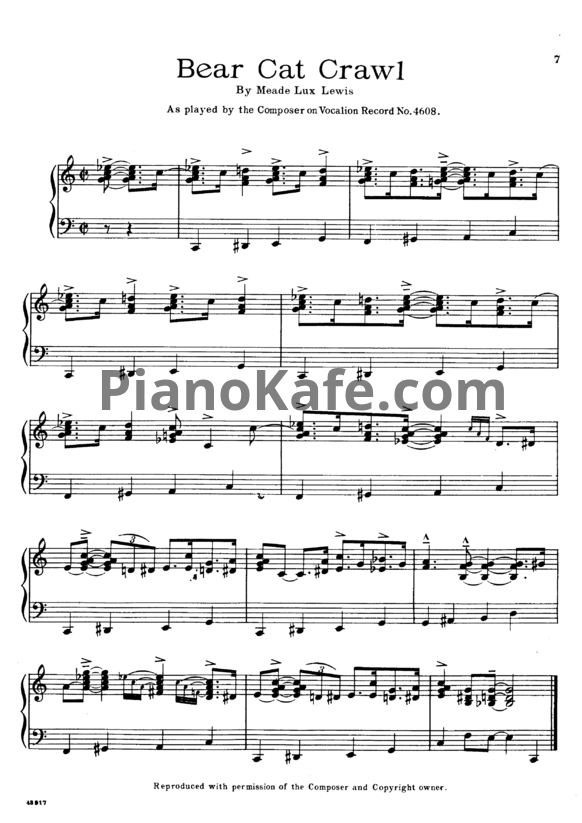 Ноты Sharon Peace - Boogie woogie piano styles. Выпуск 1 (Книга нот) - PianoKafe.com