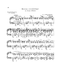 Ноты Герман Волленгаупт - Анданте ре мажор (Соч. 22, №4) - предпросмотр