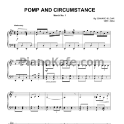 Ноты Edward Elgar - Pomp and circumstance (March No. 1) - предпросмотр