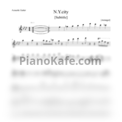 Ноты Bireli Lagrene - New York City - предпросмотр