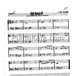 Ноты Duke Ellington - Heaven - предпросмотр