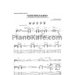 Ноты Joan Jett - I love rock & roll (Guitar tab) - предпросмотр
