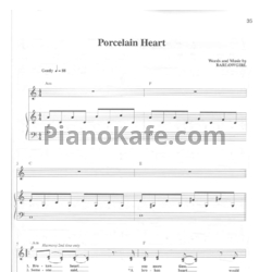 Ноты Barlow Girl - Porcelain hear - предпросмотр