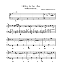 Ноты TheFatRat & RIELL - Hiding in the blue