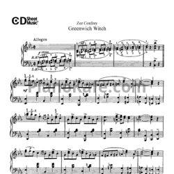 Ноты Zez Confrey - Greenwich witch - предпросмотр