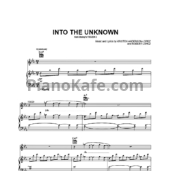 Ноты Idina Menzel & AURORA - Into the Unknown - предпросмотр