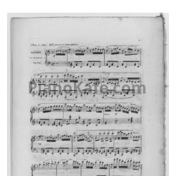 Ноты Карл Черни - Блестящий импровизированный мотив в стиле Россини, Op. 205 - предпросмотр