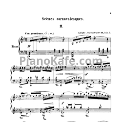 Ноты А. Йенсен - Карнавальные сценки для фортепиано (Op. 56) - предпросмотр
