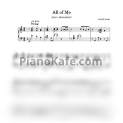 Ноты Gerald Marks, Seymour Simons - All of me - предпросмотр