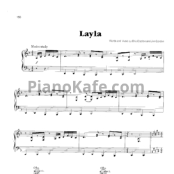 Ноты Derek and the Dominos - Layla (Piano solo) - предпросмотр