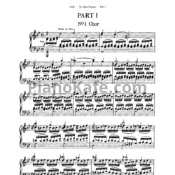 Ноты И. Бах - Страсти по Иоанну (BWV 245) - предпросмотр