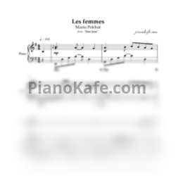 Ноты Mario Pelchat - Les femmes - предпросмотр