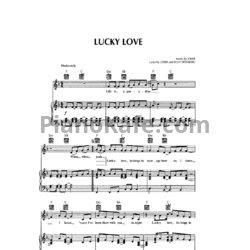 Ноты Ace of Base - Lucky Love - предпросмотр