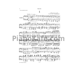 Ноты Александр Глазунов - Симфония №6 (перелоежение в 4 руки С. Рахманинова) Op. 58 - предпросмотр