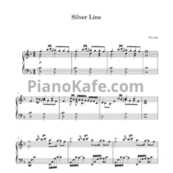 Ноты Yiruma - Silver line - предпросмотр