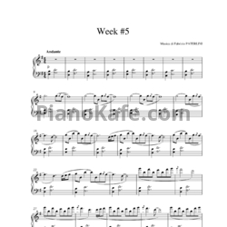 Ноты Fabrizio Paterlini - Week #5 - предпросмотр