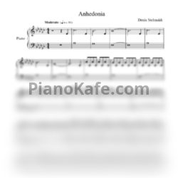 Ноты Denis Stelmakh - Anhedonia - предпросмотр