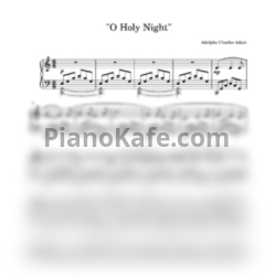 Ноты Adolphe Adam - O Holy Night (Версия 3) - предпросмотр