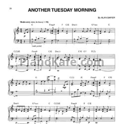 Ноты Jim Brickman - Another tuesday morning - предпросмотр