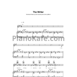 Ноты Ellie Goulding - The writer - предпросмотр