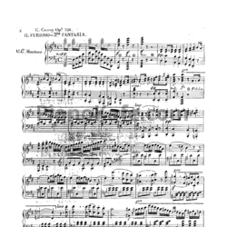 Ноты Карл Черни - 3 фантазии на тему оперы Доницетти "Неистовство" Острова Святого Доминго (Op. 328) - предпросмотр