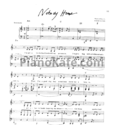 Ноты Pink Floyd - Nobody home (Guitar tabs) - предпросмотр