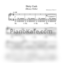 Ноты Adventures of Stevie V - Dirty cash - предпросмотр