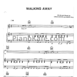 Ноты Craig David - Walking away