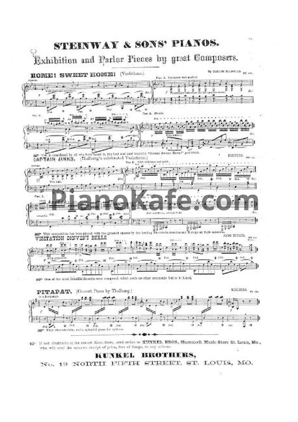 Ноты Герман Волленгаупт - Fairies musings - PianoKafe.com