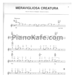 Ноты Gianna Nannini - Meravigliosa creatura - предпросмотр
