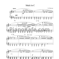 Ноты Michael Pickhard - Adagio in C - предпросмотр