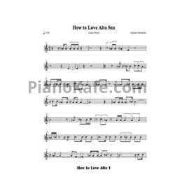 Ноты Lil Wayne - How to love - предпросмотр