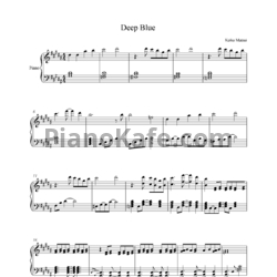 Ноты Keiko Matsui - Deep blue - предпросмотр