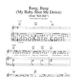 Ноты Nancy Sinatra - Bang bang (My baby shot me down)