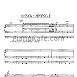 Ноты Danny Elfman - Theme from Mission: Impossible - предпросмотр
