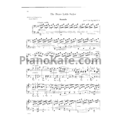 Ноты Josef Low - The brave little sailor (Op. 150, №5) для фортепиано в 4 руки
