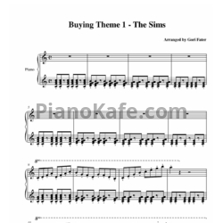 Ноты Jerry Martin and Marc Russo - Buying Theme 1 - предпросмотр