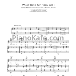 Ноты Barbara Streisand - What king of fool Am I - предпросмотр