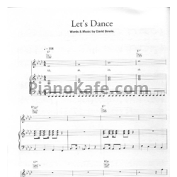Ноты David Bowie - Let's Dance - предпросмотр