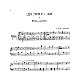 Ноты Л. Гоббартс - Золотые звёзды. 6 простых танцев для фортепиано