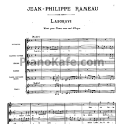Ноты Жан-Филипп Рамо - Laboravi - предпросмотр