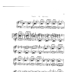 Ноты Владимир Ребиков - Волчок - предпросмотр