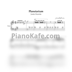 Ноты Justin Hurwitz - Planetarium (Piano cover) - предпросмотр