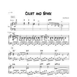 Ноты Joni Mitchell - Court and spark - предпросмотр