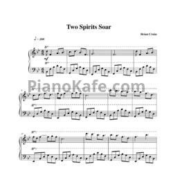 Ноты Brian Crain - Two spirits soar - предпросмотр