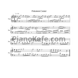 Ноты Junichi Masuda - Pokemon сenter