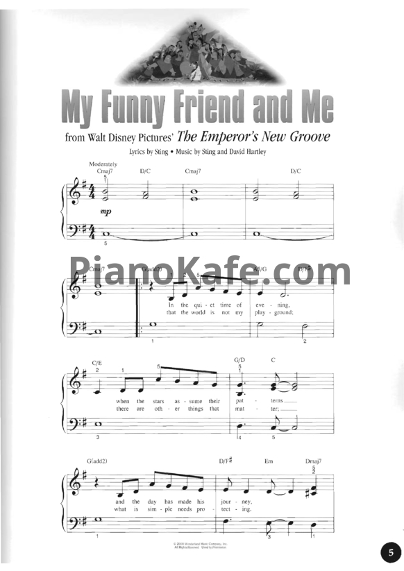 Ноты A tresury of favorite songs to sing and play (Valume 1) (Книга нот) - PianoKafe.com