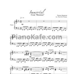 Ноты Thomas Bergersen - Immortal - предпросмотр