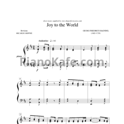 Ноты George Fridrich Haendel - Joy to the world - предпросмотр